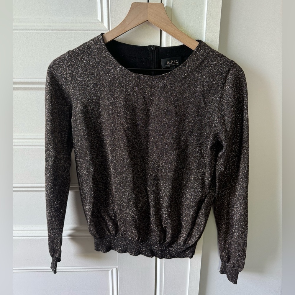 A.P.C. Sparkly Knit Sweater